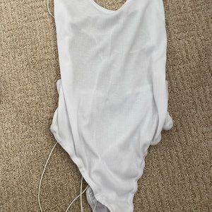 White bodysuit from nasty gal
